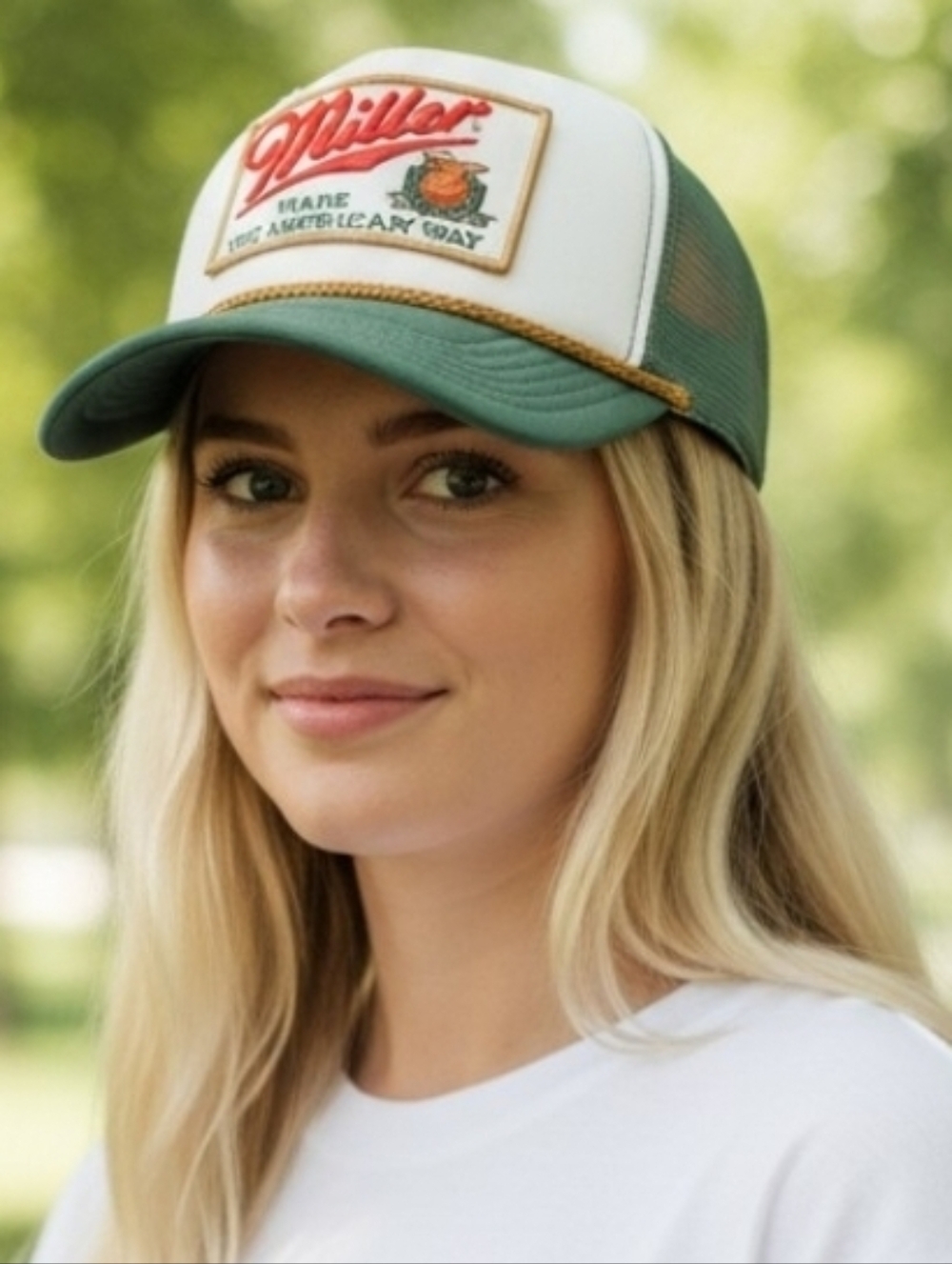 Miller Trucker Hat, Miller Beer, Vintage Miller Hat - Picture 8 of 8